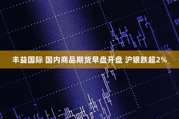 丰益国际 国内商品期货早盘开盘 沪银跌超2%
